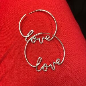 Sterling love hoops